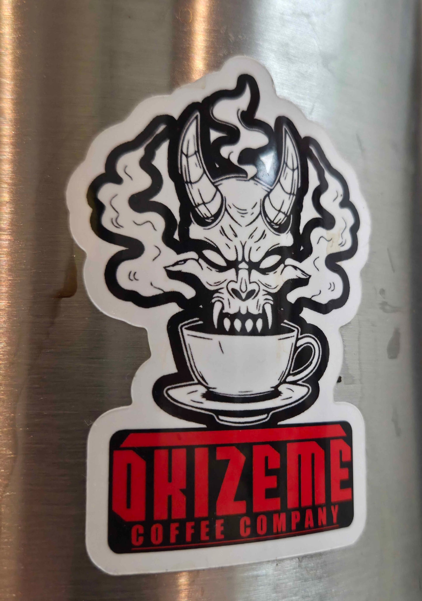 Okizeme Coffee Sticker